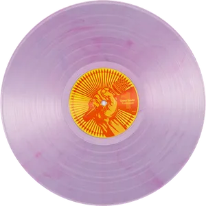 Purple Vinyl Record Dana Gould Funhouse PNG Image