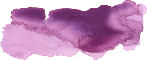 Purple Watercolor Splotch PNG Image