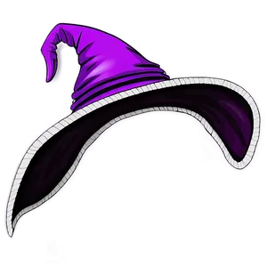 Purple Witches Hat Png 06292024 PNG Image