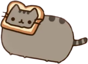 Pusheen_ Bread_ Costume PNG Image