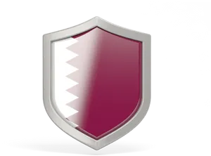 Qatar National Shield Icon PNG Image