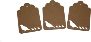 Quail Silhouette Tags PNG Image