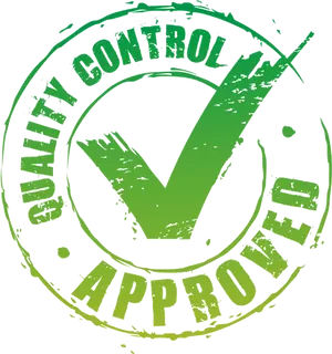 Quality Control Approved Stamp PNG Image