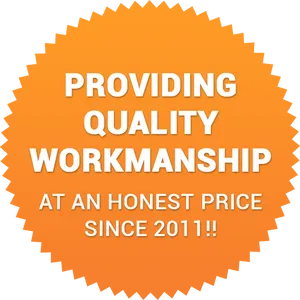 Quality Workmanship Honest Price Seal2011 PNG Image