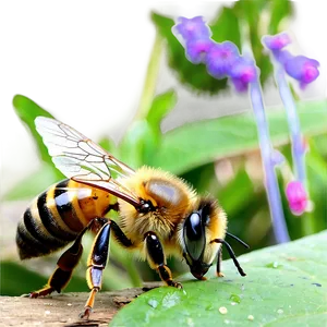 Queen Bee In Nature Png Fam PNG Image