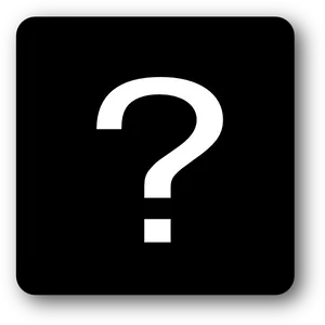 Question Mark Icon Square PNG Image