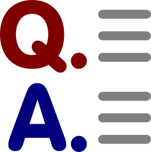 Questionand Answer Icons PNG Image