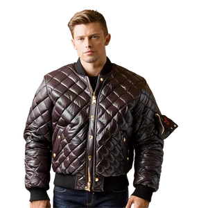 Quilted Winter Bomber Png 06282024 PNG Image