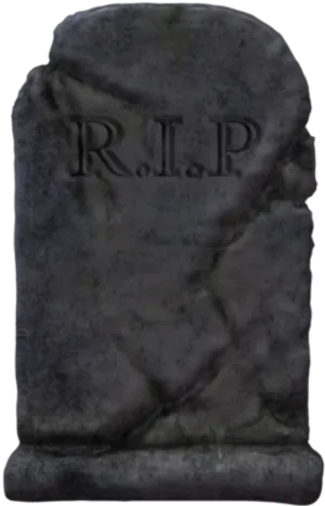 R I P Gravestone Image PNG Image