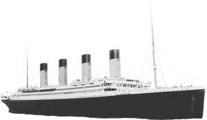 R M S_ Titanic_ Profile_ View PNG Image