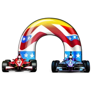 Racing B PNG Image