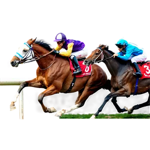 Racing Horse Action Shots Png 06292024 PNG Image