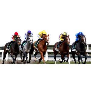 Racing Horse Action Shots Png 30 PNG Image