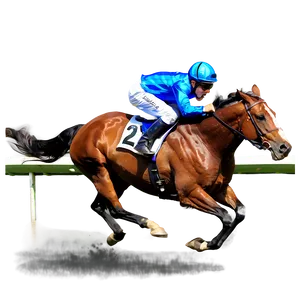 Racing Horse In Full Gallop Png 06292024 PNG Image