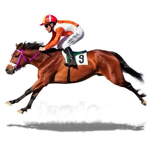 Racing Horse In Full Gallop Png Xlw7 PNG Image