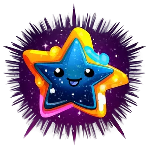 Radiant Cartoon Star Png Gxh PNG Image