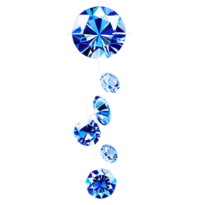 Radiant Falling Diamonds Png Qif PNG Image