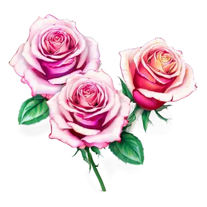 Radiant Roses Spring Png Tvf34 PNG Image