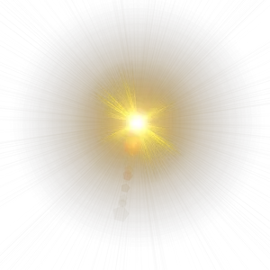 Radiant Sunburstin Darkness PNG Image