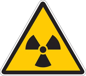 Radiation Hazard Sign PNG Image