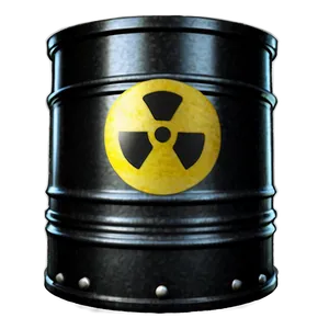 Radioactive Toxic Waste Drum Png Xhl PNG Image