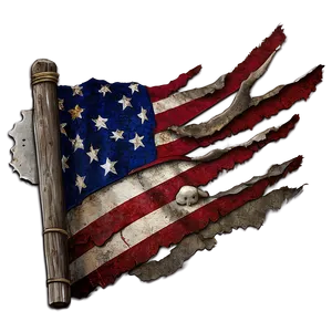 Ragged Flag Png 06282024 PNG Image