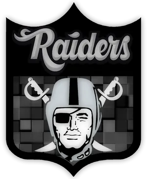 Raiders Football Team Logo PNG Image