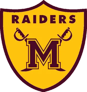 Raiders Team Emblem Shield PNG Image