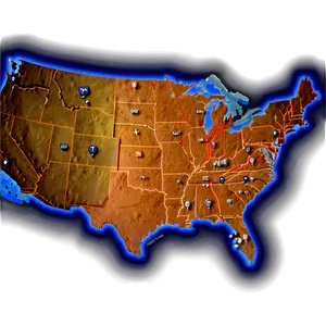 Railroad Network Map PNG Apk75 PNG