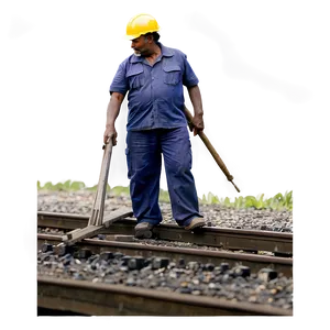 Railway Workers Png Csj PNG Image