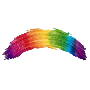 Rainbow Brushstroke Background Png 06292024 PNG Image