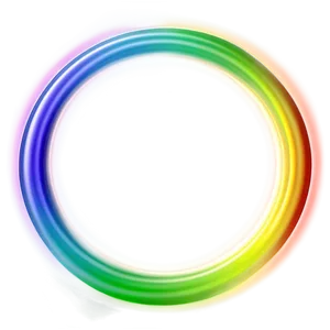 Rainbow Circle With Transparent Background Png Onf PNG Image