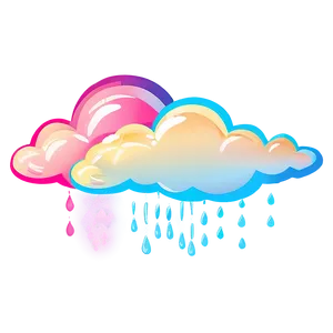 Rainbow Cloud Cute Png 42 PNG Image