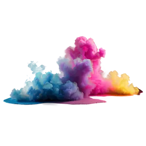 Rainbow Color Smoke Effect Png 06122024 PNG Image