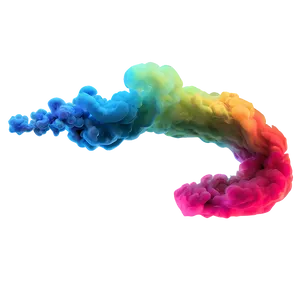 Rainbow Color Smoke Effect Png 37 PNG Image