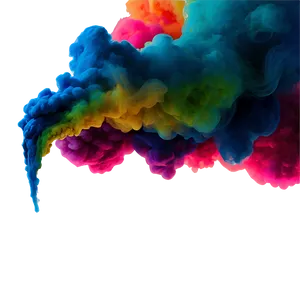 Rainbow Color Smoke Effect Png Vpv PNG Image