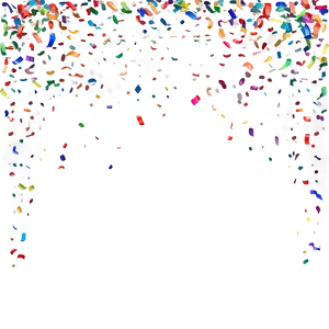 Rainbow Confetti Png 06292024 PNG Image