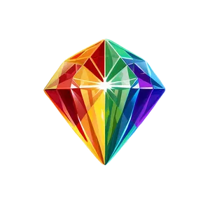 Rainbow Diamond Shine Png 04292024 PNG Image