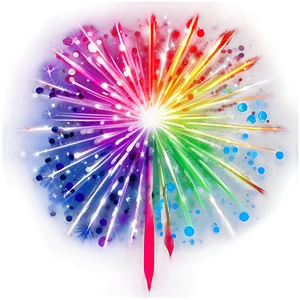 Rainbow Firework Burst Png 49 PNG Image