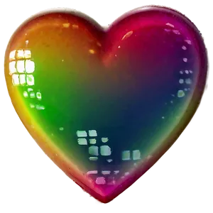 Rainbow Heart Emoji PNG Mns90 PNG