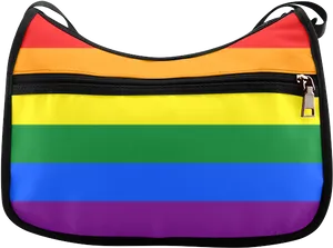 Rainbow Pride Messenger Bag PNG Image