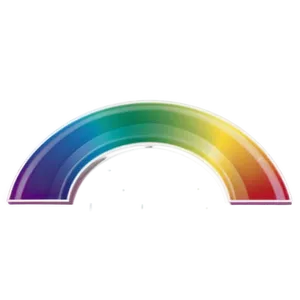 Rainbow Semicircle Image Png 06292024 PNG Image