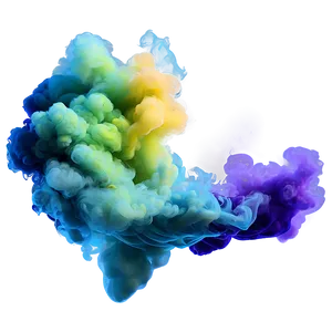 Rainbow Smoke Effect Png Tgj PNG Image