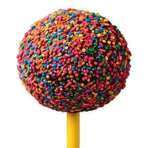 Rainbow Sprinkle Cake Pops Png Htl59 PNG Image