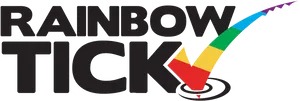 Rainbow_ Tick_ Logo PNG Image