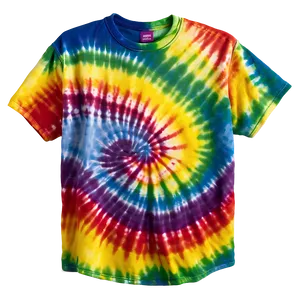 Rainbow Tie Dye Shirt Png Gaw60 PNG Image