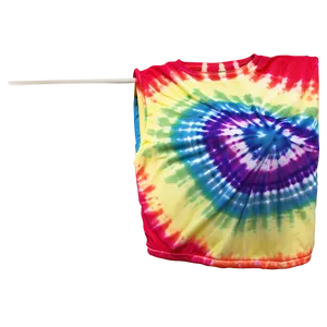 Rainbow Tie Dye Shirt Png Vhd88 PNG Image