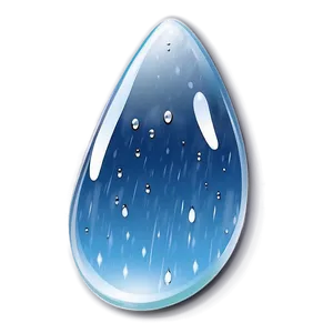 Raindrop Illustration Png Utx PNG Image