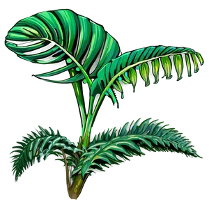 Rainforest Flora Png Mdm PNG Image