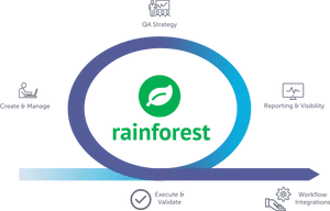 Rainforest Q A Strategy Workflow Integration PNG Image